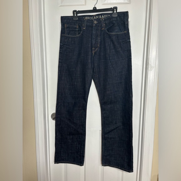 American Eagle Relaxed Jeans Size 34 X 32 - Picture 1 of 8